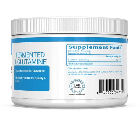 TruGlutamine – Fórmula Superior de Glutamina, 343g – 30 porções - PEScience