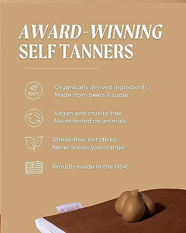 Peta Jane - Spray Bronzeador Natural 200ml – Autobronzeador Orgânico em Spray, Leve e Eficaz