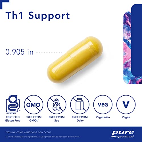 Th1 Support | Estimula uma Resposta Imune Celular Saudável Predominantemente Th1 | 120 Cápsulas - Pure Encapsulations