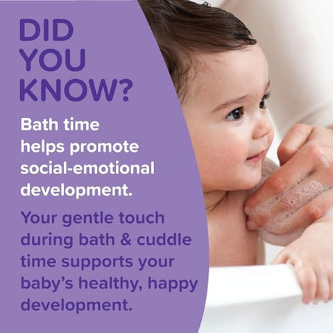 Johnson's Baby - Johnson’s Baby Banho Noturno Sem Lágrimas com Calmante NaturalCalm, Roxo, Aromas, 400ml (Pacote com 3)
