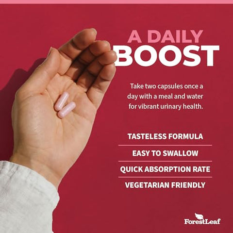 D Mannose 1000mg Cápsulas – D-Mannose com Cranberry e Hibisco | Compre Agora! - ForestLeaf