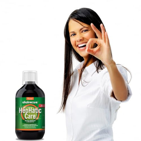 Alkaline Care - Hephatic Care 500ml – Suplemento Desintoxicante Alcalinizante para o Fígado