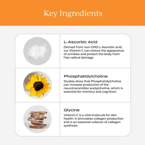 Vitamin C – Pacotes Individuais, Entrega Lipossomal, Suporte Imunológico, Estimulador de Colágeno - CYMBIOTIKA