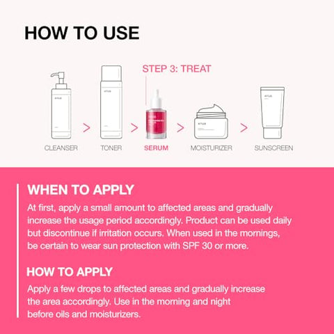 ANUA - Anua Serum Niacinamida 10%% Ácido Tranexâmico 4%%, Ceramida, Ácido Hialurônico, Vitamina B12 cor natural, para pele sensível, Efeito Vidro Coreano, Sem Fragrância (30ml /1.01 fl.oz.)