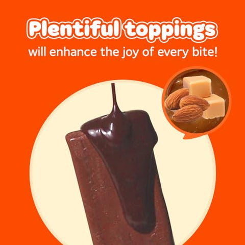 BENOPE - Benope Softbar – Barra de Proteína de Chocolate Caramelo 60g x 12un, Alta Proteína, Baixo Açúcar, Baixo Carboidrato, Sem Glúten, Barra Energética, Lanche Nutritivo, Snacks Proteicos