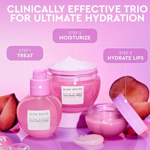 Plum Plump Creme Facial Hidratante Ácido Hialurônico – Hidratante, Firmador 50g - Glow Recipe