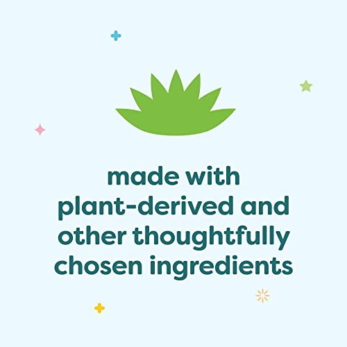 Lenços de Limpeza Multiuso, Sem Fragrância, 75 Unidades (Pacote com 2), à Base de Plantas e Não Abrasivos, Sem Amônia, Sem Cloro - Babyganics