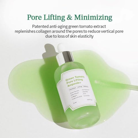 SUNGBOON EDITOR - Ampola Levanta Poros de Tomate Verde | Minimização Instantânea de Poros