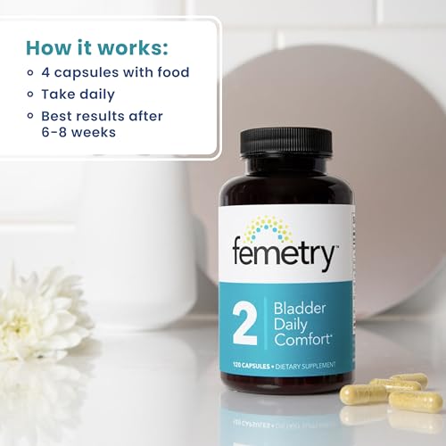 Femetry Bladder Daily Comfort – Alívio da Irritação – Suporte à Inflamação Saudável - LifeSeasons