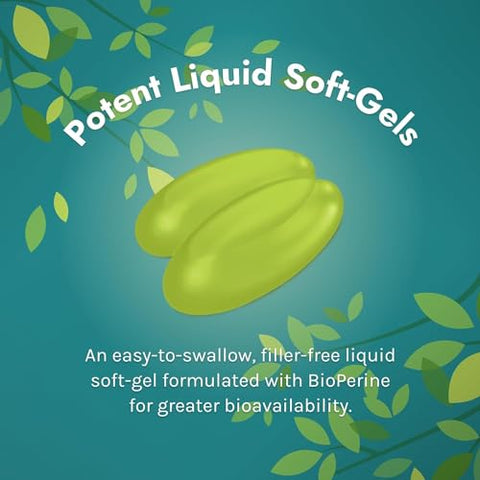 Double Potency 5-HTP Extra – 60 Soft-Gels Líquidos com Estojo de Comprimidos – Suporte de 5-HTP para Relaxamento, Sono Tranquilo e Alívio do Estresse - Irwin Naturals