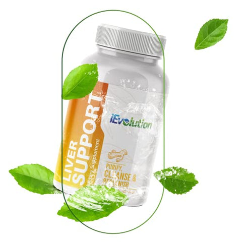 iEvolution - Kit Detox 7D-Challenge, 3 Itens – Fígado-D: Desintoxique e Revitalize seu Corpo