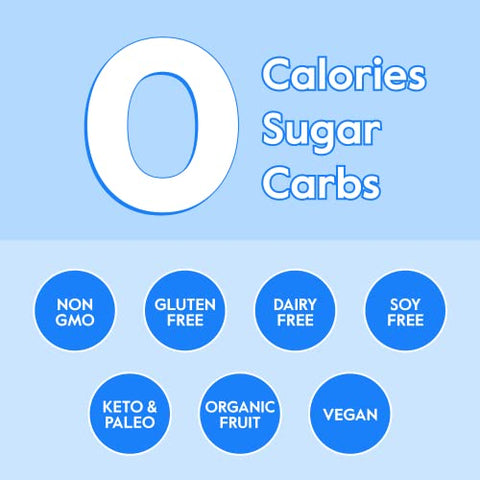 Hydration Packets – Pó de Eletrólitos – Sem Açúcar ou Calorias – Pacotes Orgânicos de Líquido de Frutas para Hidratação Diária IV – Combate a Ressaca - Nectar