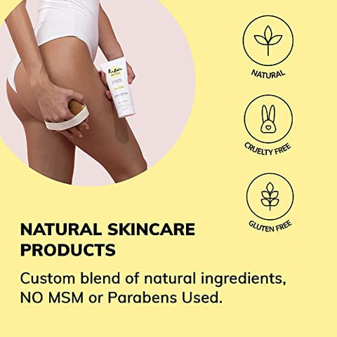 Life's Butter - Creme Anti-Celulite Life’s Butter com Coenzima Q10, L-Carnitina e Óleo de Coco | Produto Natural para Suavizar a Pele | Loção Firmadora para Remover Celulite | 180 ml