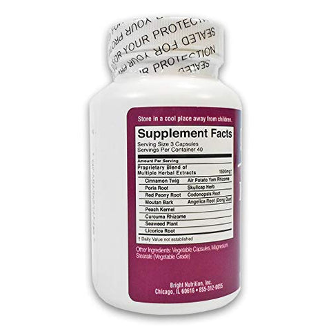 Bright Nutrition - FibroBlend 120 Cápsulas – Fórmula Avançada para Saúde – Marca Líder em Suplementos