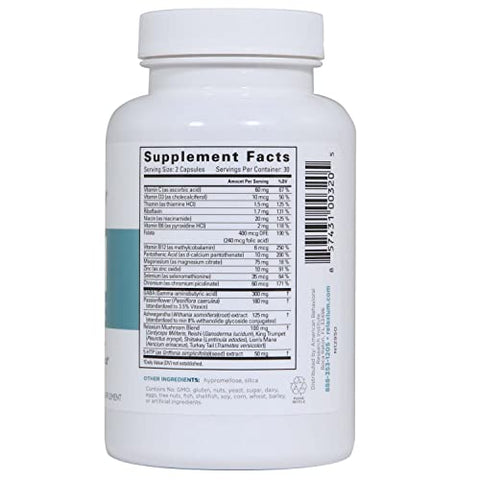 Calm: Alívio do Estresse, Não Viciante, Fórmula Relaxante - Relaxium