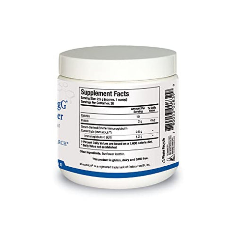 Biotics Research - Pó Imuno-gG SBI Fórmula em Pó Fácil de Misturar, Ultimate IgG, Saúde Intestinal Completa e Suporte Imunológico, Sem Lactose, Concentrado de Imunoglobulina 74g