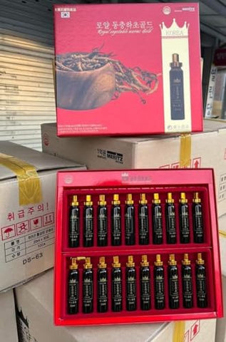 Generic - Sâm Đông Trùng Hoàn Kim Royal Vegetable Gold 20ml x 20 – Ouro Vegetal Real 20ml x 20g