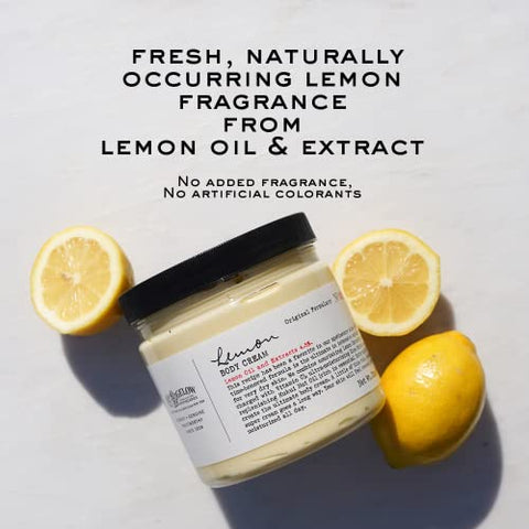 C. O. Bigelow - C.O. Bigelow Creme Corporal de Limão, Hidratante com Manteiga de Karité, Óleo de Kukui, Óleo de Limão e Extratos para Pele Seca, Mãos – 200g