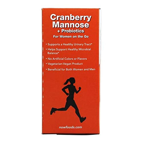 NOW Foods - Now Foods Probiótico Cranberry Mannose, 24 CT – 24 g