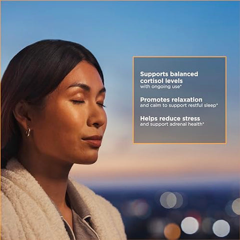 Cortisol Manager com Ashwagandha e L-Theanine – Suporte para Relaxamento – 60 cápsulas - Integrative Therapeutics