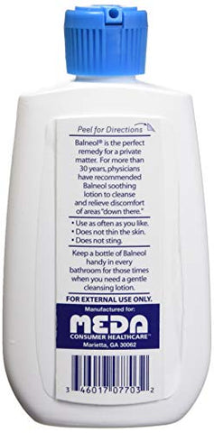 Loção de Limpeza Higiênica, 90 ml (Pacote com 3)  Balneol - Balneol