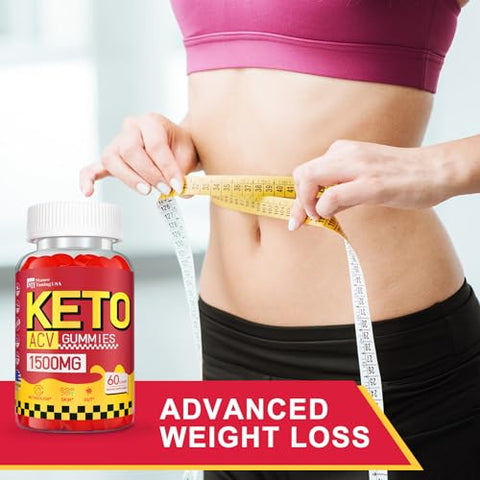 Regio - Keto ACV Gummies – 1500mg Vinagre de Maçã com Mãe, Probióticos, Vitaminas B6 B12, Romã Orgânica | Marca Keto ACV Gummies