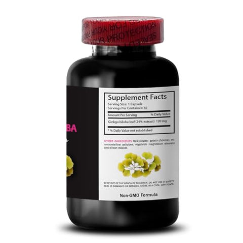 SWAN LIFE ESSENTIALS - Ginkgo biloba – Extrato de Ginkgo biloba – Fórmula antioxidante natural – Suplemento antioxidante botânico – Comprimidos de Ginkgo biloba
