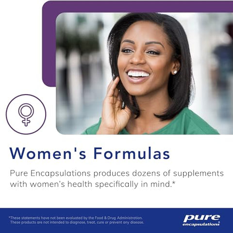Women’s Nutrients – Multivitamínico para Mulheres Acima de 40 anos para Apoiar a Saúde do Trato Urinário e das Células Mamárias - Pure Encapsulations