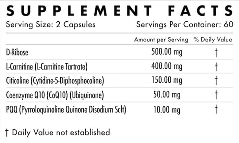 Suplemento Energético Elevado | 120 Cápsulas 2 Meses | Estimulante Natural com Extratos de Ervas | Vegano, Não-OGM, Sem Glúten - The Wellness Company