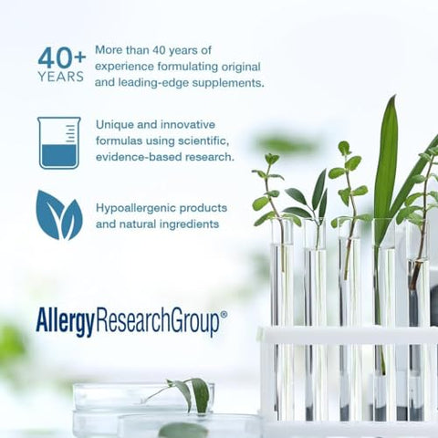 Extrato de Semente de Uva, Proantocianidinas, Polifenóis, Orgânico, Cápsulas de 300mg – 90 Unidades - Allergy Research Group