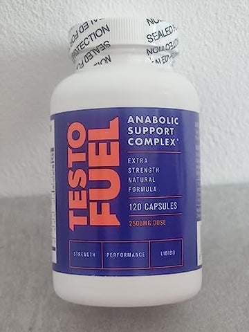 Roar Ambition - TestoFuel – 120 Cápsulas Potencializadoras de Testosterona para Homens – Ingredientes 100% Naturais | Aumente sua Energia e Desempenho Masculino