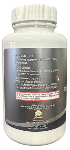 Plantimex - Magnésio Citrato 90 comprimidos de 0,48 g cada – Suplemento Alimentar PLANTIMEX – Máxima Absorção para Saúde Muscular e Articular