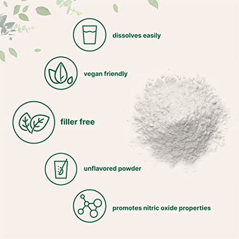 Micro Ingredients - Suplemento de Citrulina Malato 2:1 em Pó, 500g, Sem Preenchedores, Vegano – Suporte para Desempenho Muscular, Resistência e Força – Sabor Neutro