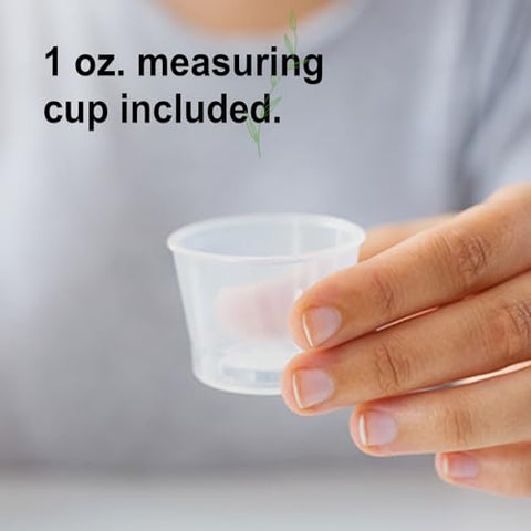 Cal-Mag Líquido – Suplemento de Cálcio e Magnésio com Vitamina D3, K2, Boro e Ácido Fúlvico para Absorção Rápida, 32 Oz (946 ml) por Copo de 1 Oz (30 g) - Vital Earth Minerals