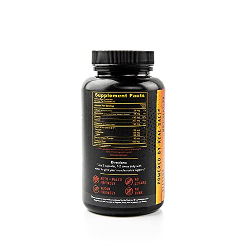 Re-Lyte Cápsulas para Recuperação Muscular, 120 Unidades – Marca de Produto - REDMOND