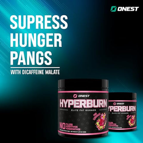 Hyperburn Thermogenic Powder – 153g (30 Porções) Aumento de Energia Potencializado - ONEST