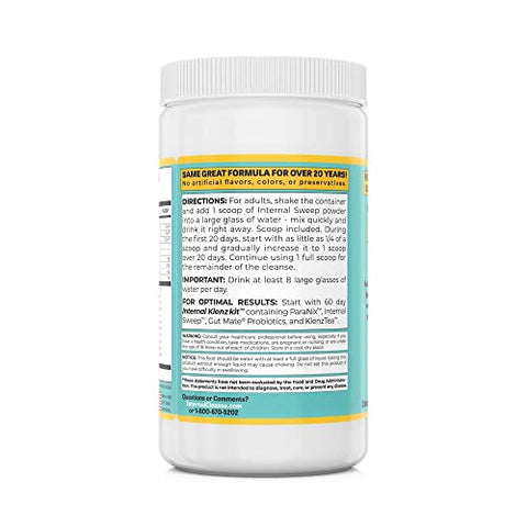 Internal sweep - Internal Sweep® – Limpeza Intestinal de 454g. Potencialize sua saúde com o melhor produto de limpeza intestinal