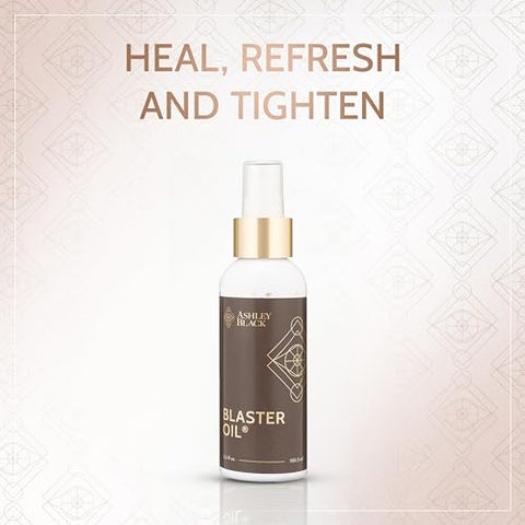 FasciaBlaster - Óleo Blaster por Ashley Black – Use com FasciaBlasting para Resultados Máximos – Óleo Queima Gordura Blaster e Arnica Calmante e Firmadores de Pele para Pós FasciaBlasting (Óleo)
