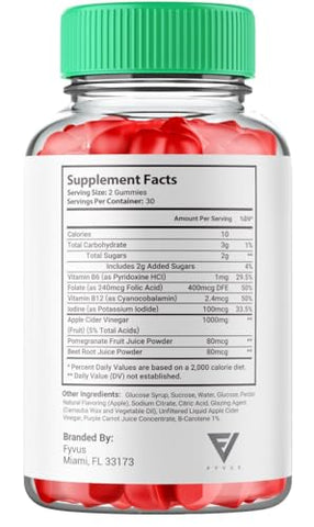 Fyvus - (2 Pacotes) Gomas Keto IQ KetoIQ ACV, Perda de Peso Avançada com Vinagre de Maçã Keto ACV, Fórmula de Vitaminas de Vinagre de Maçã Keto IQ, Suplemento Gummy Keto ACV 1000MG Folic