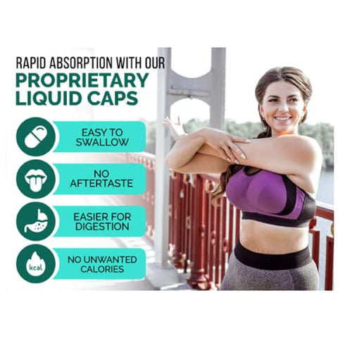 Bariatric Multivitamin com Ferro: Absorção Aprimorada, 42 Super Frutas e Vegetais para Impulso Antioxidante, Cápsulas de Gel Líquido, 42 g - Universal Body Labs