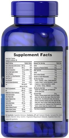 Puritan's Pride - Puritan’s Pride Ultra Vita Man Time Release – 180 Cápsulas | Fórmula Avançada para Homens | Energia e Saúde | Vitaminas e Minerais Essenciais | 180 Cápsulas | Marca Puritan’s Pride