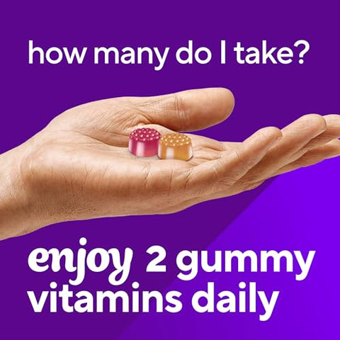 Men’s 50 Multivitamínico Diário em Gomas, 120 Unidades – Marca Vitafusion - Vitafusion
