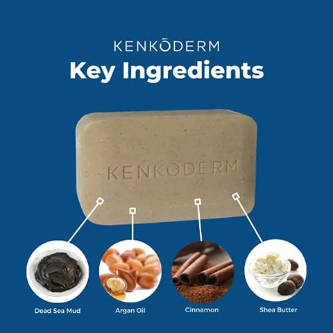 Sabonete Kenkoderm Psoríase Lama do Mar Morto com Óleo de Argan – 100g