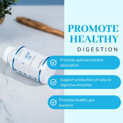 Digest Aid | Promove a Digestão de Proteínas, Gorduras e Amidos | 100g - Revive MD