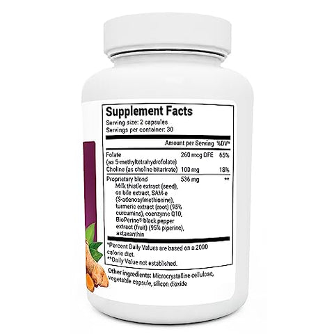 Dr. Berg Nutritionals - Dr. Berg – Cápsulas Detox para Limpeza do Fígado c/ Mistura Única de Cardo de Leite e Bile de Boi