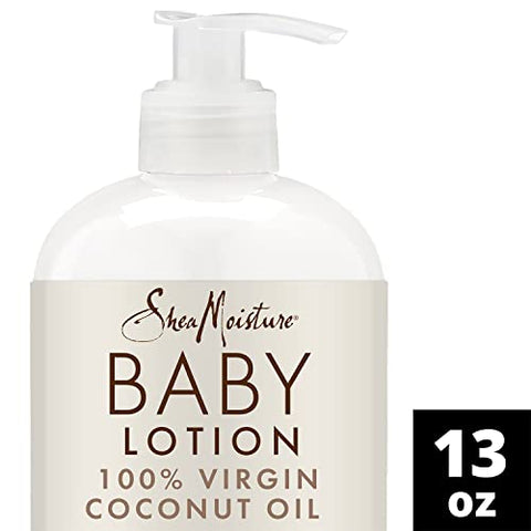 SheaMoisture - Shea Moisture Baby Essentials – Gel de Banho para Bebê com Óleo de Coco 100% Virgem – 200ml