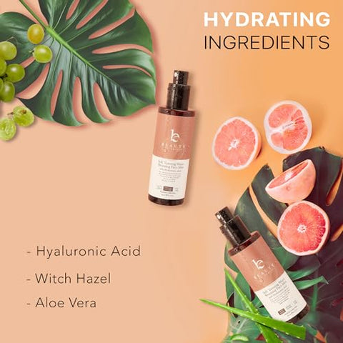 Spray Facial Bronzeador – Autobronzeador Facial em Spray – Bronzeado Falso Médio a Escuro – Spray Autobronzeador Facial – Spray Bronzeador Facial – Spray de Água Bronzeadora – Mist Facial Bronzeador - Beauty by Earth
