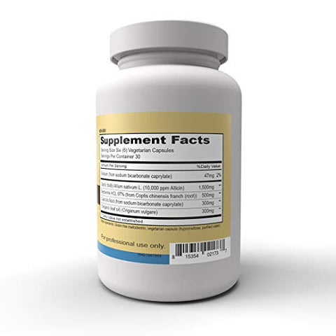 Vitamins SIBOtic™ (180 cápsulas) – Equilíbrio saudável das bactérias intestinais. Fórmula exclusiva da Dra. Mona Morstein - Priority One