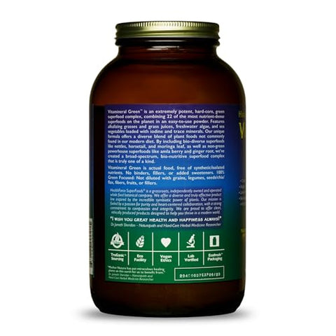 HEALTHFORCE SUPERFOODS - HealthForce SuperFoods Vitamineral Green – Suplemento Mineral para Imunidade | Marca HealthForce SuperFoods