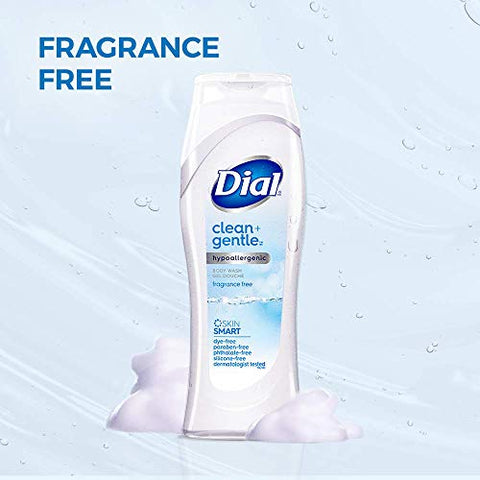Clean Sabonete Líquido Suave, Sem Fragrância, 6 Unidades, 621 ml - Dial